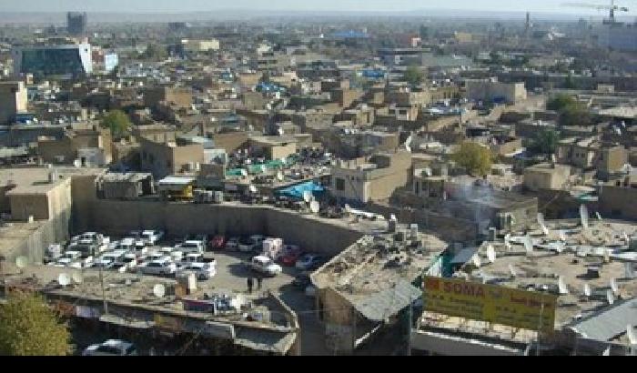 Una veduta di Erbil, capitale del Kurdistan iracheno