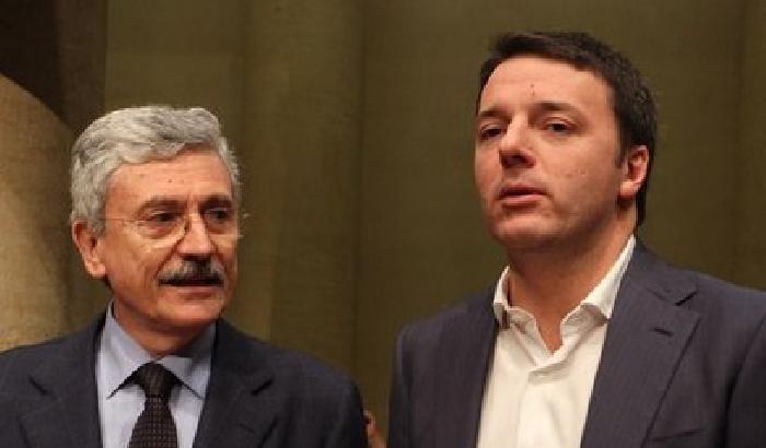 D'Alema e Renzi