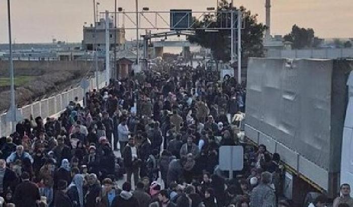 Confine tra Turchia e Siria 