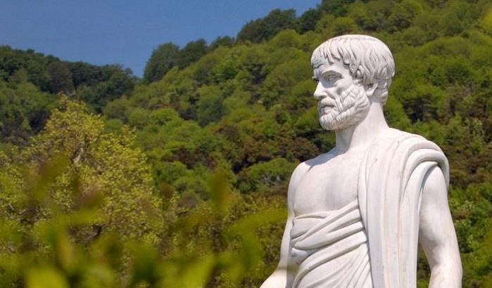 Statua di Aristotele a Stagira