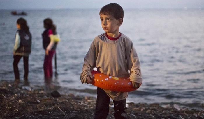031A5B-un-piccolo-migrante-immagine-d-archivio Un piccolo migrante, immagine d'archivio