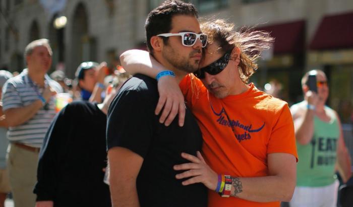 Gente disperata dopo la strage al Pulse