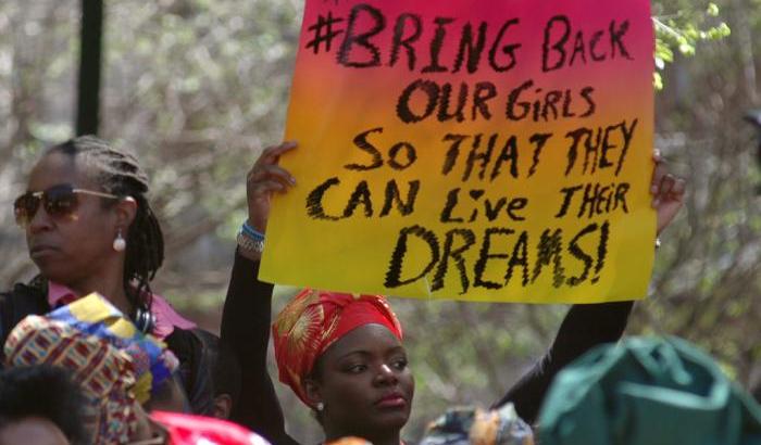 Donne protestano contro Boko Haram