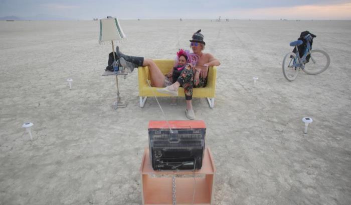 Burning Man arts and music festival. Foto: Reuters