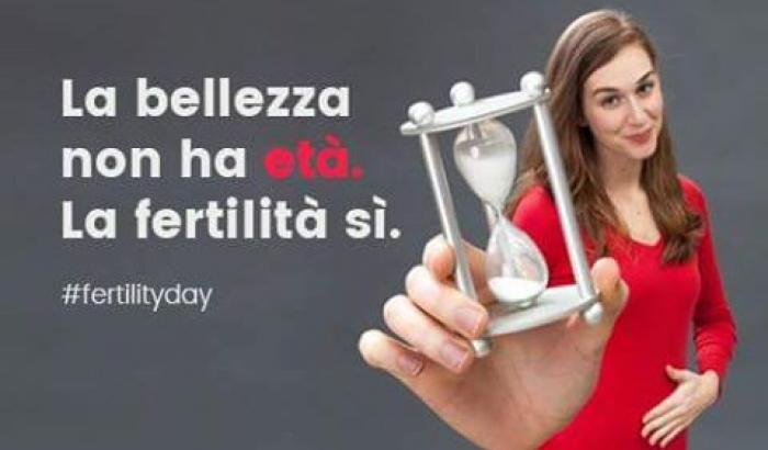 Uno degli slogan utilizzati nel Fertility Day