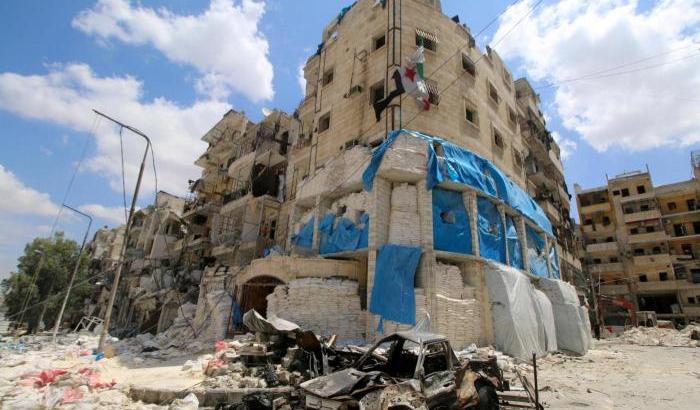 Bombardamenti ad Aleppo