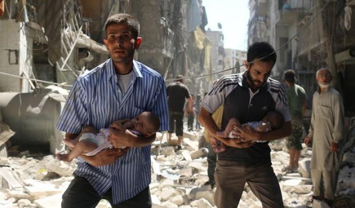 Bombardamenti ad Aleppo
