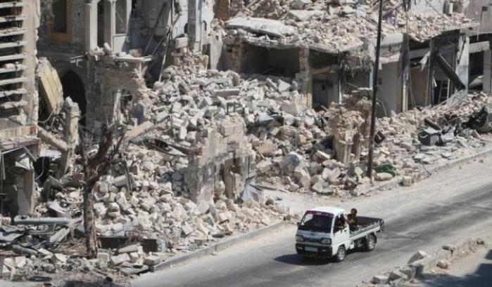 Aleppo ormai rasa al suolo