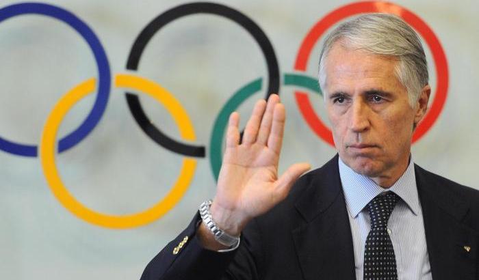 Il presidente del Coni Malagò