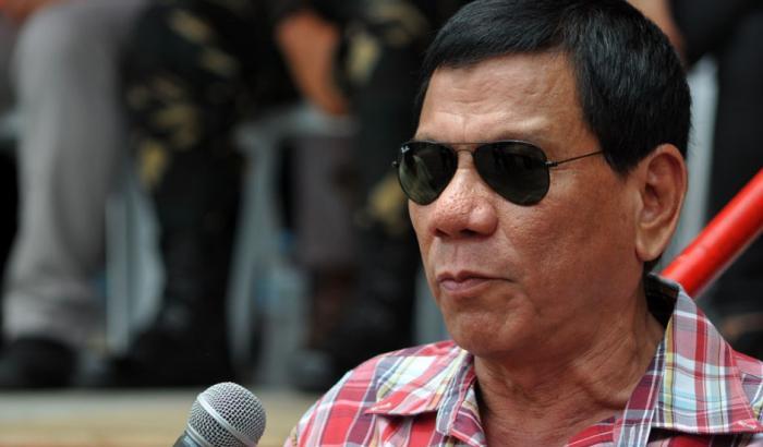 Il presidente delle Filippine Rodrigo Duterte