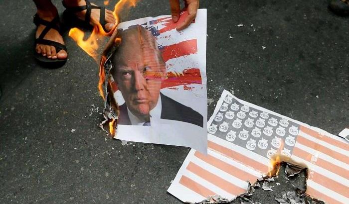 Not my president, proteste contro l'elezioni di Trump negli Usa