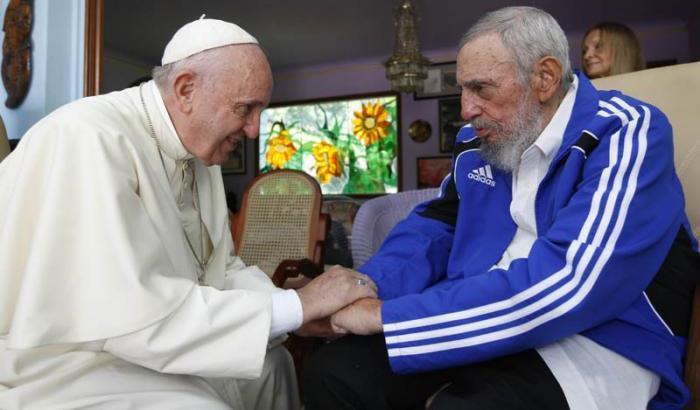 Papa Francesco e Fidel Castro