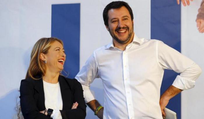 033E5A-salvini-e-giorgia-meloni Salvini e Giorgia Meloni