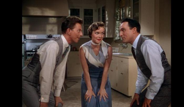 Debbie Reynolds con Gene Kelly e Donald O’Connor