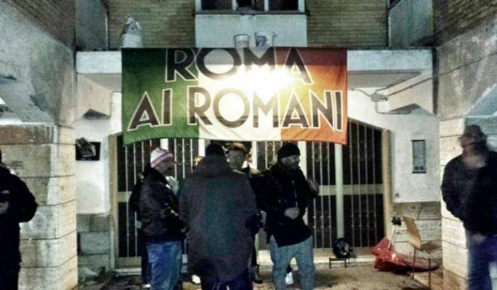 La manifestazione Forza Nuova. Dal profilo Facebook ufficiale