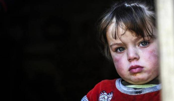 AFP - Getty Images. Piccola rifugiata siriana. Turchia, gennaio 2014.