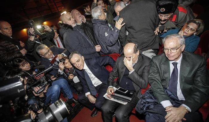 Enrico Rossi, Pierluigi Bersani e Guglielmo Epifani