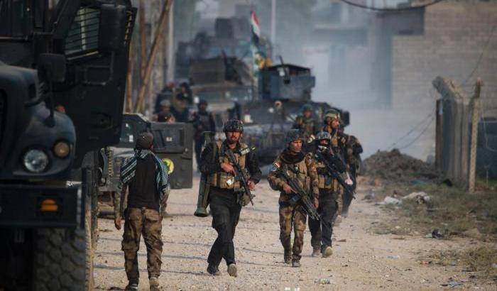 L'esercito iracheno avanza a Mosul