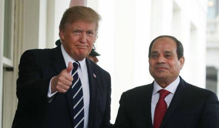Trump accoglie Al Sisi
