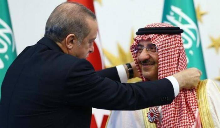 03547E-erdogan-e-il-principe-ereditario-saudita-mohammed-bin-nayef-al-saud Erdogan e il principe ereditario saudita Mohammed bin Nayef al Saud.