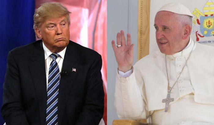 035570-trump-e-papa-francesco Trump e Papa Francesco