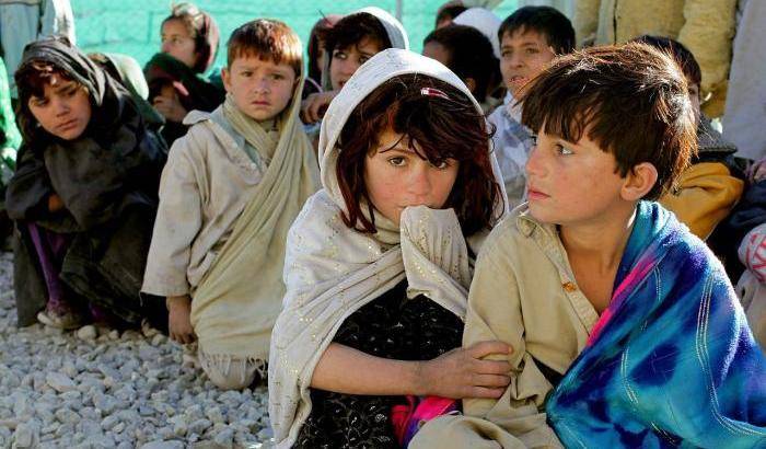 bambini in Afghanistan
