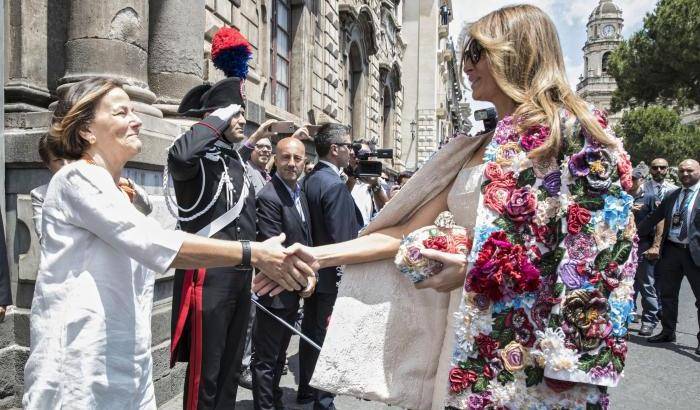 00049749-melania-trump-a-taormina Melania Trump a Taormina
