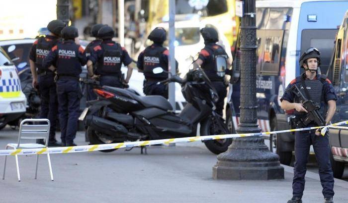 Una immagine della Rambla di Barcellona