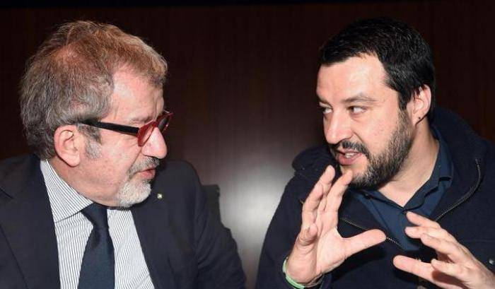 Salvini stronca le aspirazioni di Maroni: 'Se lasci la presidenza non puoi fare altro'
