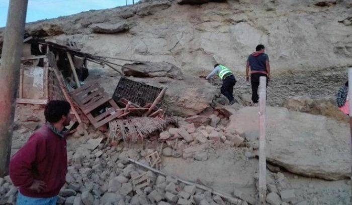 Il terremoto ha avuto una magnitudo di 7.3