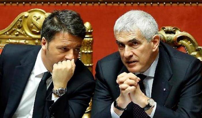 Matteo Renzi e Pier Ferdinando Casini