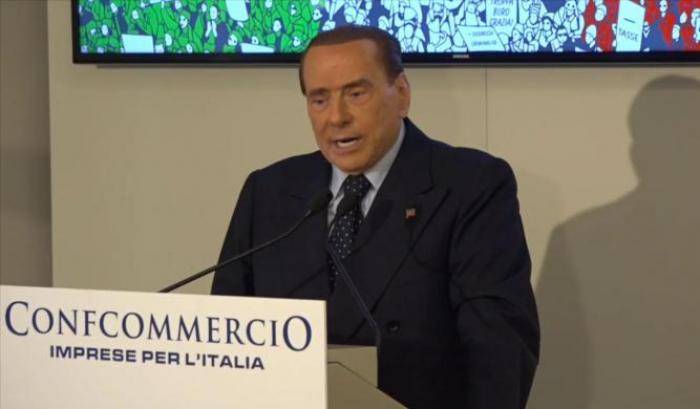 Le pensioni a mille lire e bunga-bunga, Berlusconi show e l'Italia ride