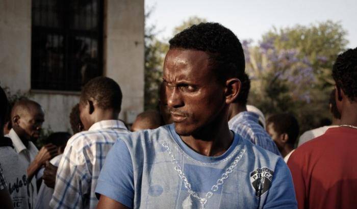 Un rifugiato eritreo