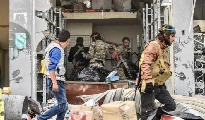 I jihadisti assoldati da Erdogan ad Afrin