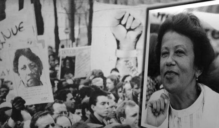 Manifestazione per la morte di Dulcie September