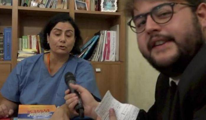 Un'immagine dal servizio de Le Iene