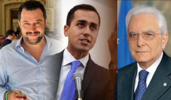 Salvini, Di Maio, Mattarella