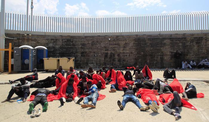 0004F1DB-migranti-immagine-d-archivio Migranti -immagine d'archivio