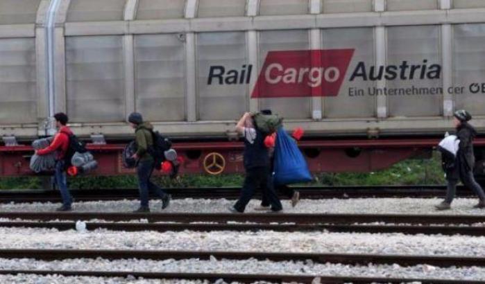 Migranti -immagine d'archivio