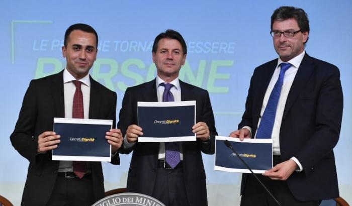 0004F2F6-di-maio-conte-e-giorgetti Di Maio, Conte e Giorgetti