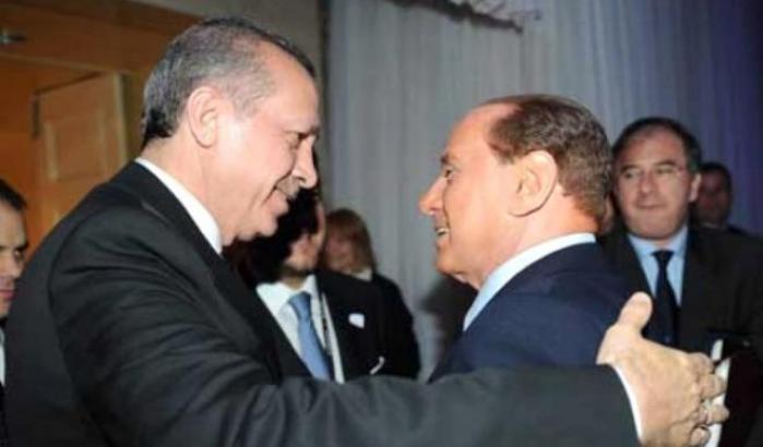 Erdogan e Berlusconi