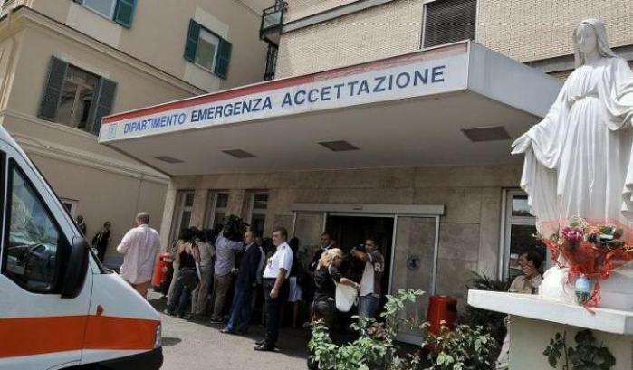 L'ospedale pediatrico dove è ricoverata la piccola Cirasela