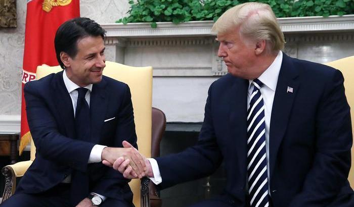Conte con Trump a Washington