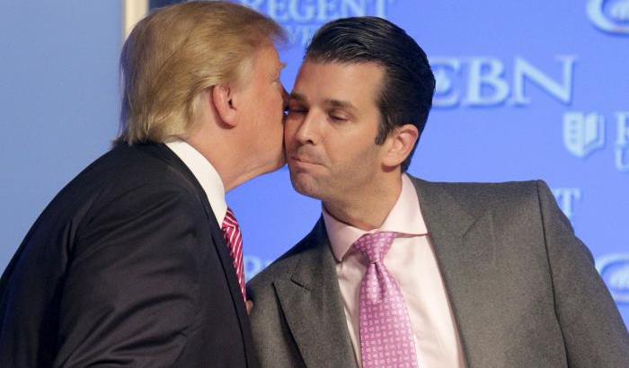 Donald Trump e il figlio Donald jr.