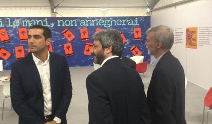 Roberto Fico alla festa de l'Unità di Ravenna