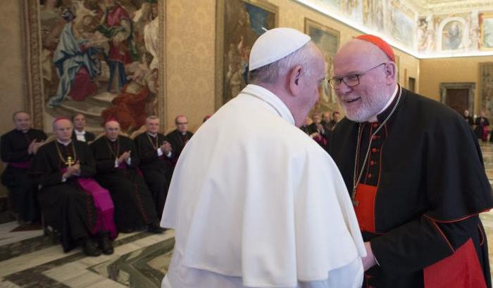 Papa Francesco e il cardinale Reinhard Marx