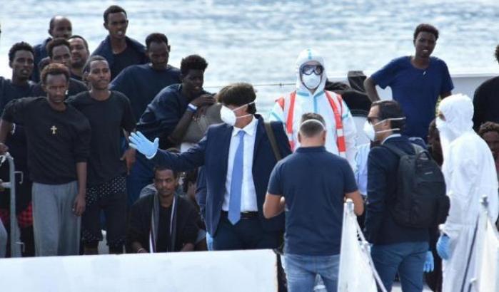 Patronaggio a bordo della Diciotti