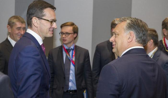 0005014F-mateusz-morawiecki-e-il-premier-ungherese-orban Mateusz Morawiecki e il premier ungherese Orban