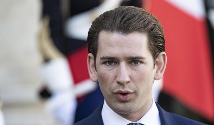 il cancelliere austriaco Sebastian Kurz