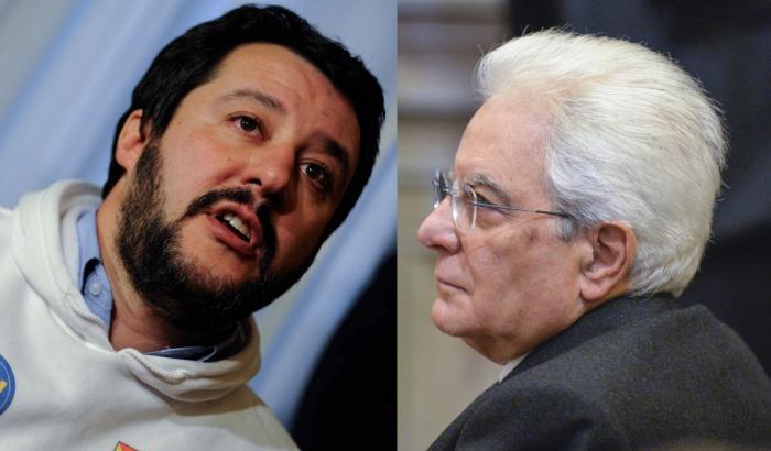 Salvini e Mattarella